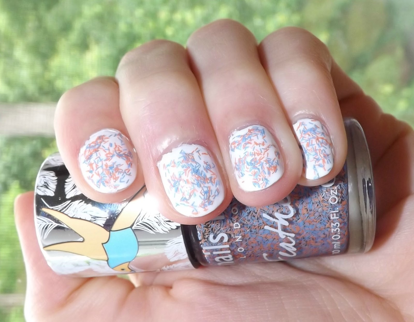 Perfectly Polished 12 Nails INC Feathers "Edinburgh"