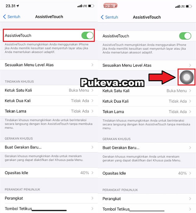 Cara Silent Suara di iPhone Tanpa Tombol Silent PUKEVA