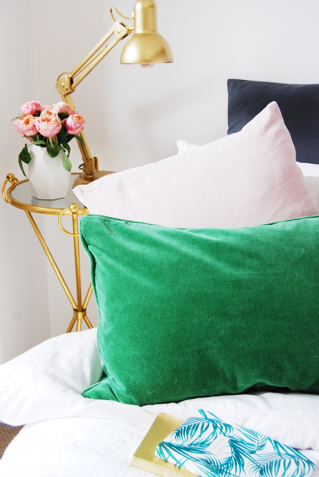 A bedroom review {ft The French Bedroom Company} Brick Dust & Glitter