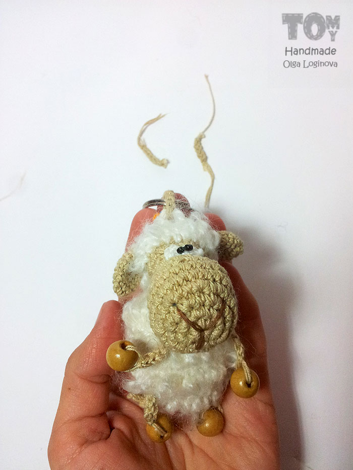 Crochet lamb