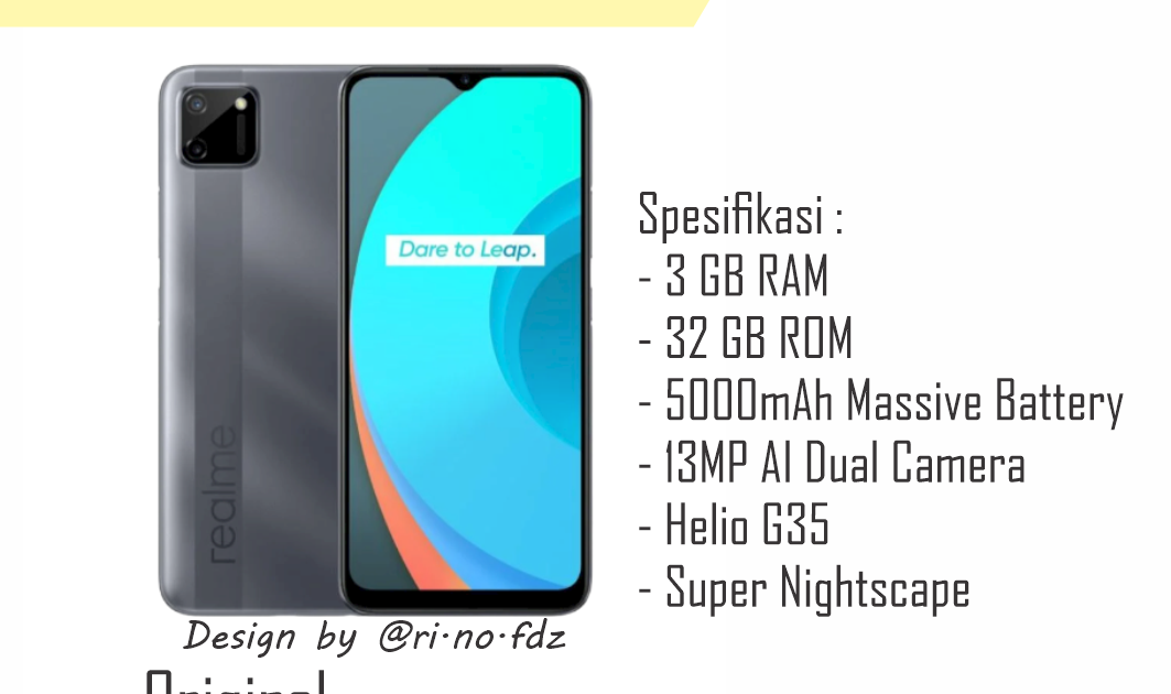 Realme C11 RAM 3/32 GB 1 Pusat Gadget Termurah & Terbaik di Bondowoso