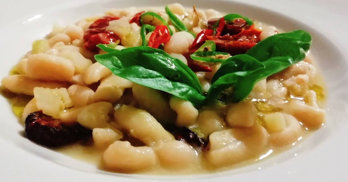 Gnocchetti di pasta fresca e cannellini al cuore di sedano con