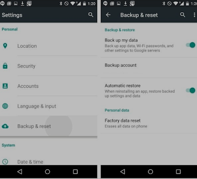 Cara Backup Data Android 2