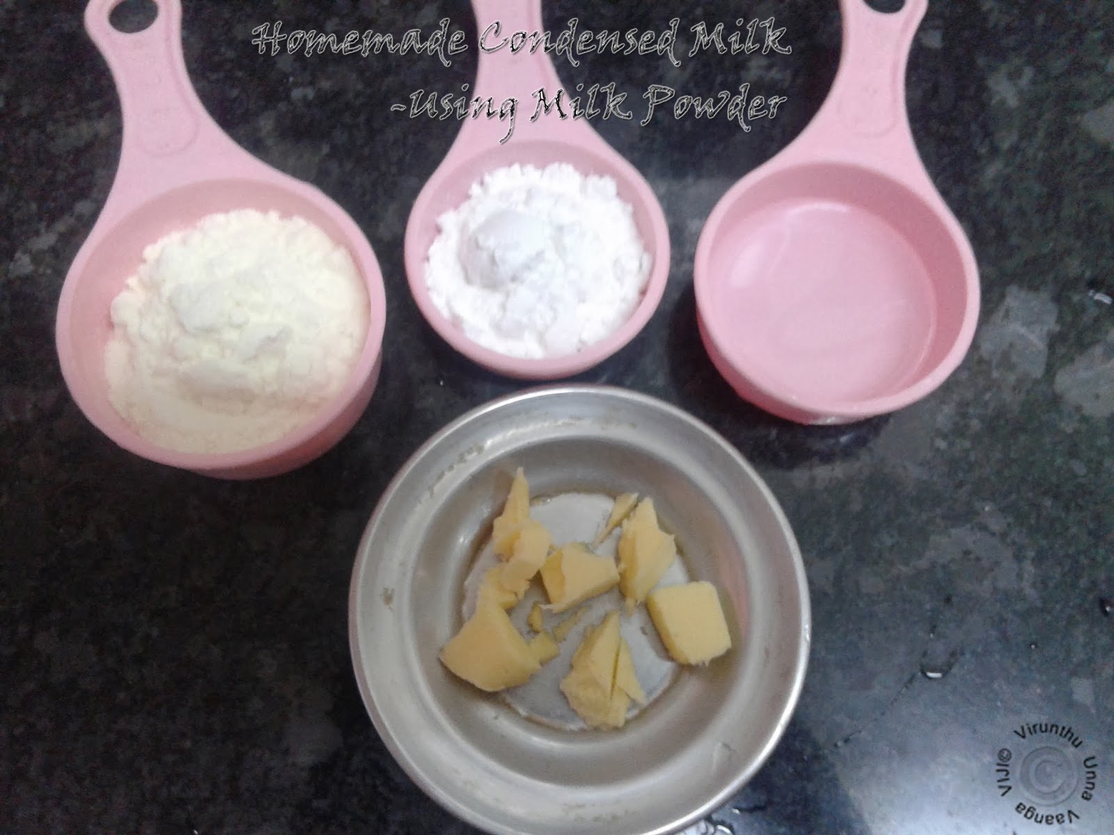VIRUNTHU UNNA VAANGA HOMEMADE CONDENSED MILK I HOW TO MAKE HOMEMADE