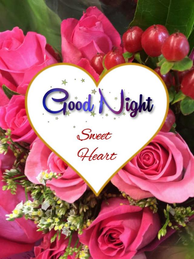 good night my love heart images
