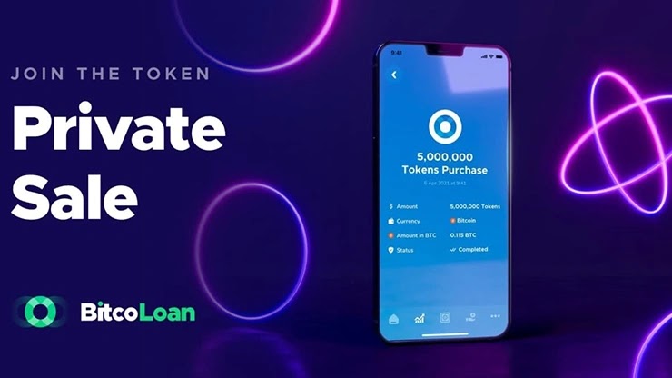 Токен от проекта BitcoLoan Токен от BitcoLoan