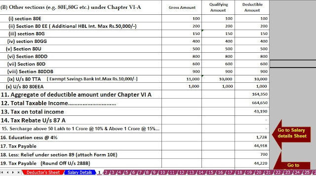 Income Tax Revised Form 16 for the F.Y.2020-21