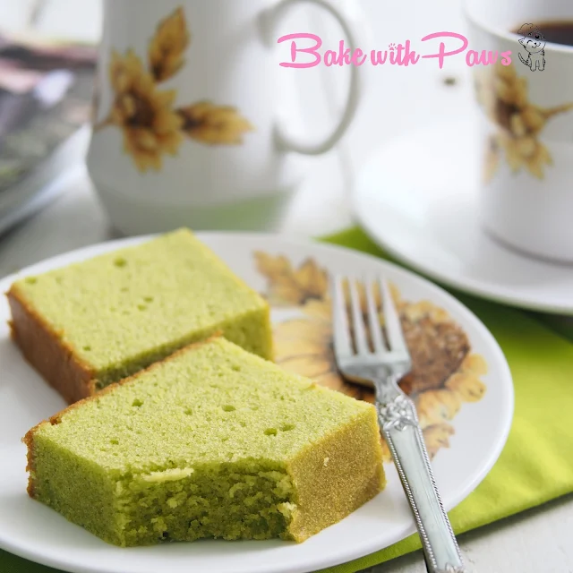 Pandan Butter Cake