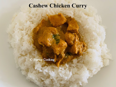 cashew chicken curry