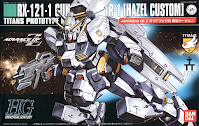 Carátula de la caja del RX-121-1 Gundam TR-1 [Hazel Custom]
