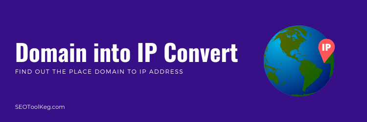 Domain into IP | Find Domain or Server Address