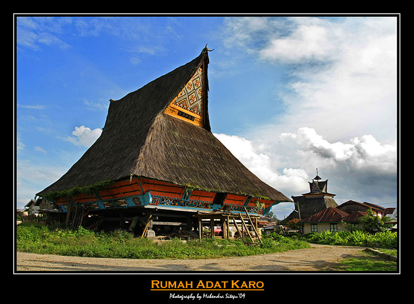 Batak Karo, sumatera utara  Traditional Archithecture 