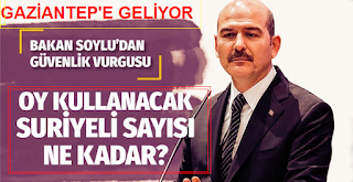 Bakan Soylu'dan seçim güvenliği vurgusu