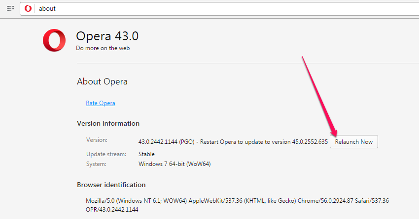 opera mini for windows 7 64 bit