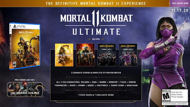 الإعلان رسميا عن لعبة Mortal Kombat 11 Ultimate بتحسينات على أسلوب اللعب و الرسومات لجهاز PS5 و Xbox SX