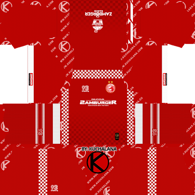 Kelantan FC Kits 2021 -  DLS2019