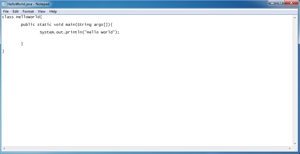 Java Programming For Absolute Beginners: Hello World...!