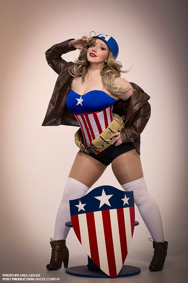 Cosplay Feature Jaycee Cosplay S Gorgeous Pin Up Captain