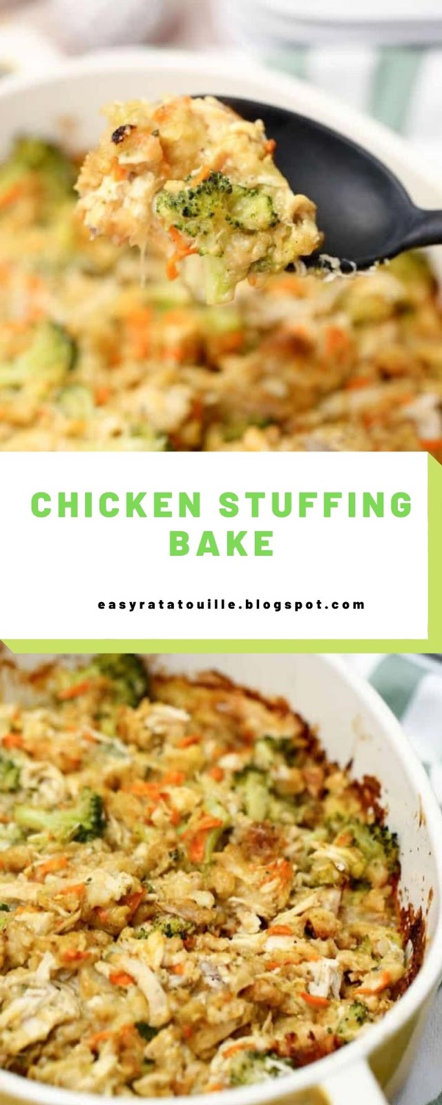 Chicken Stuffing Bake