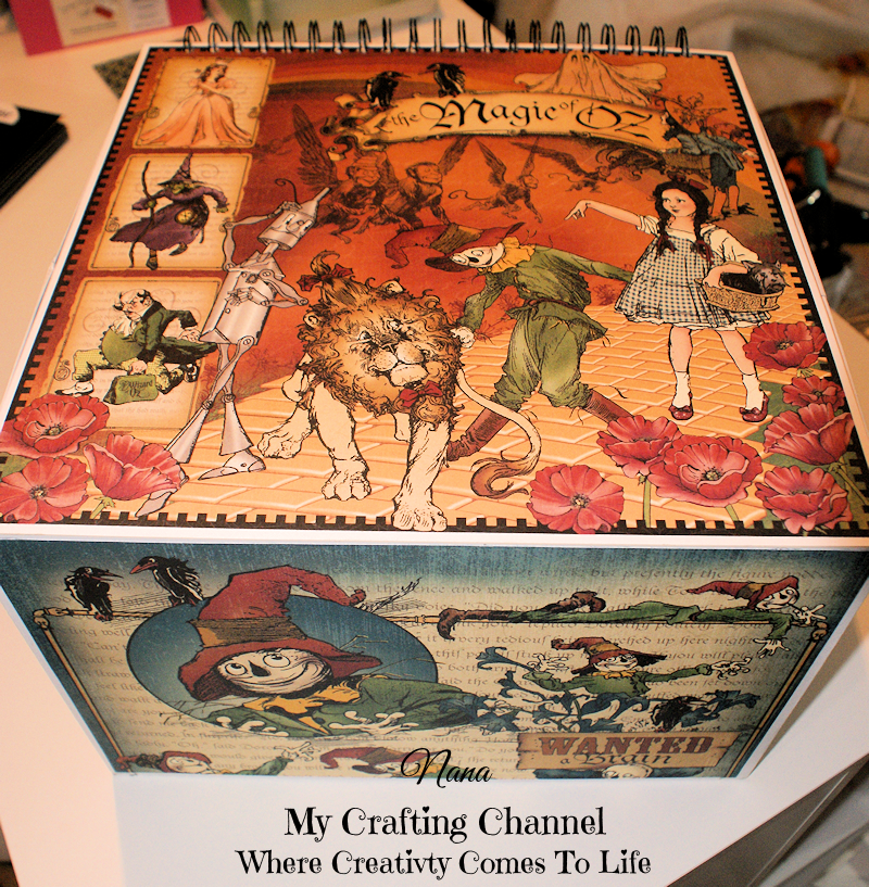 My Crafting Channel: Embossing Folder Storage Box