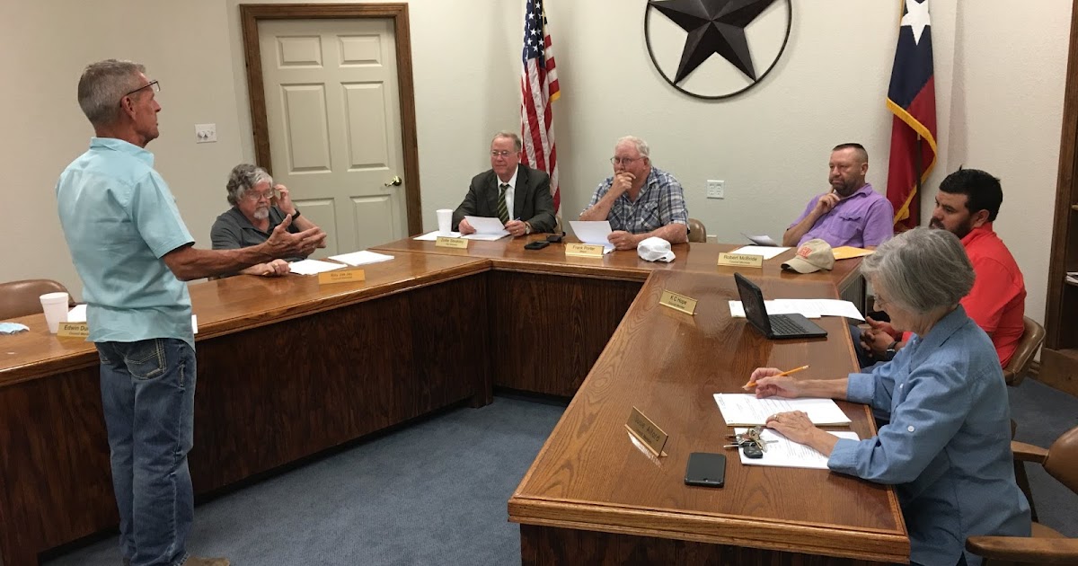 Roscoe Hard Times City Council Hears Reports, Conducts Business