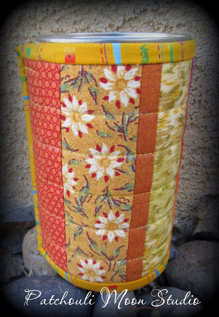 Patchouli Moon Studio~Quilted Can Cozy