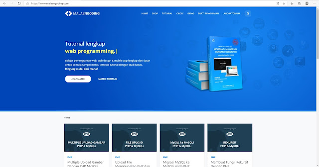 Tempat Belajar Coding Gratis : Malas Ngoding