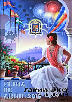 Feria de Mairena del Alcor 2015 - Cartel de Antonio Gavira