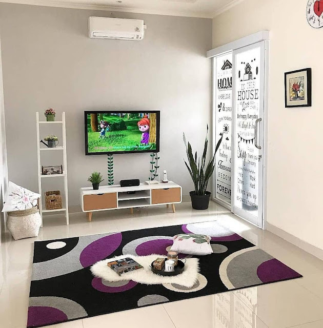 Inspirasi Model Ruang Keluarga Minimalis  Konsep  Lesehan yang Super Homey Homeshabby com 