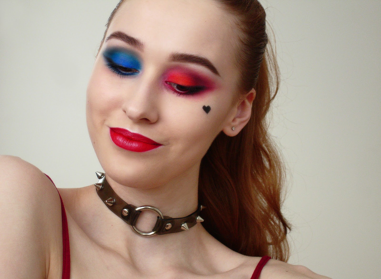 Harley Quinn Inspired Makeup Mugeek Vidalondon