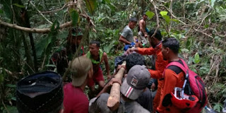 Empat Hari Jatuh ke Dalam Jurang di Aceh Timur, Warga Aceh Tamiang Berhasil Dievakuasi Tim SAR Februari 25, 2021
