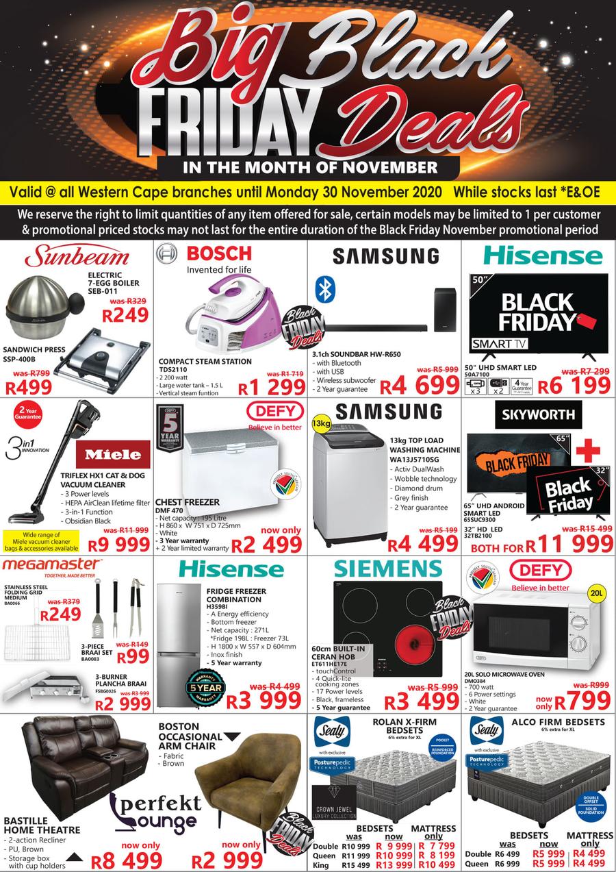 [Updated 2020] Tafelberg Furnishers Black Friday Deals