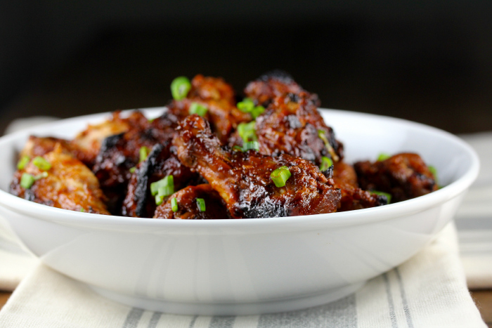 Slow Cooker Sticky Wings, a #wingweek guest post from Karen's Kitchen Stories