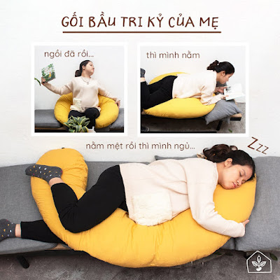 [A159] Mẹ bầu nên dùng gối bầu ở tháng thứ mấy của thai kỳ?