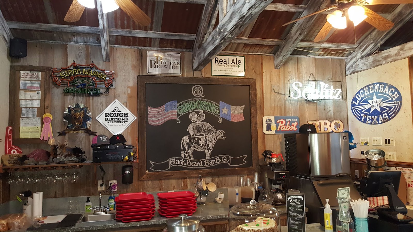 Black Board BBQ Sisterdale, Texas 1st Small Town Texas BBQ Review