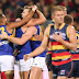 West Coast Eagles stun Adelaide Crows by 29 points to shake up top eight