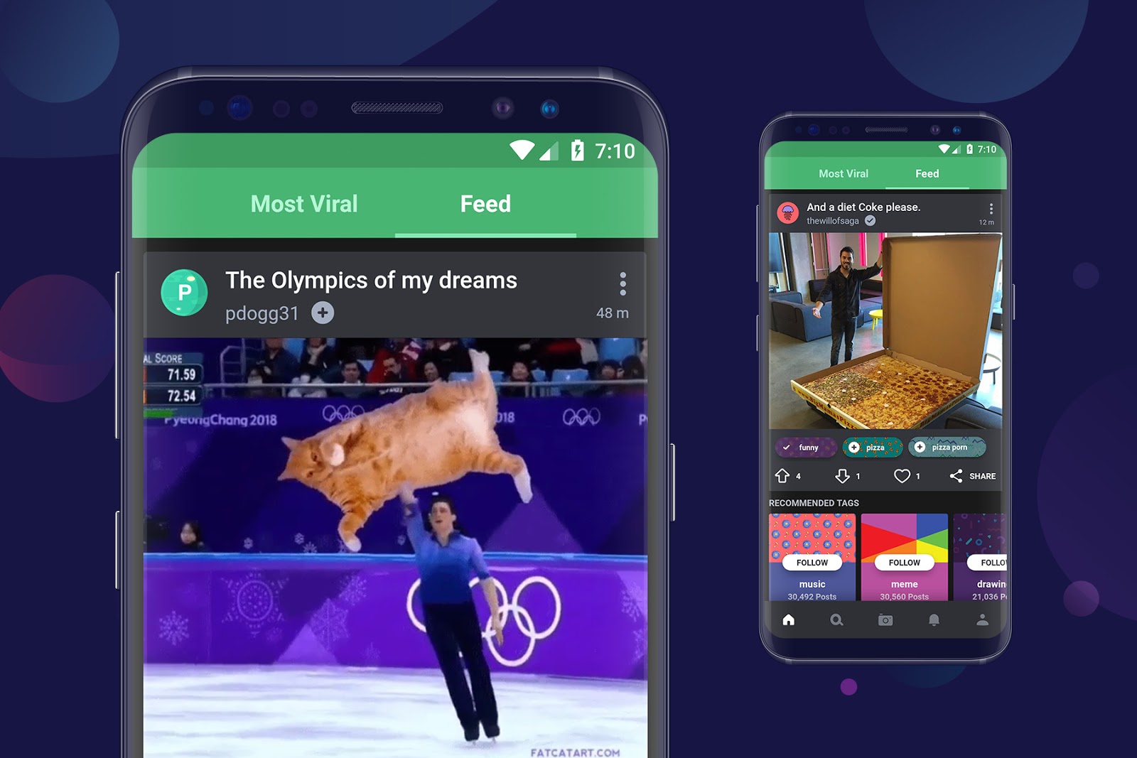 Imgur Fancies Up The App With Snacks And Feed Android Coliseum