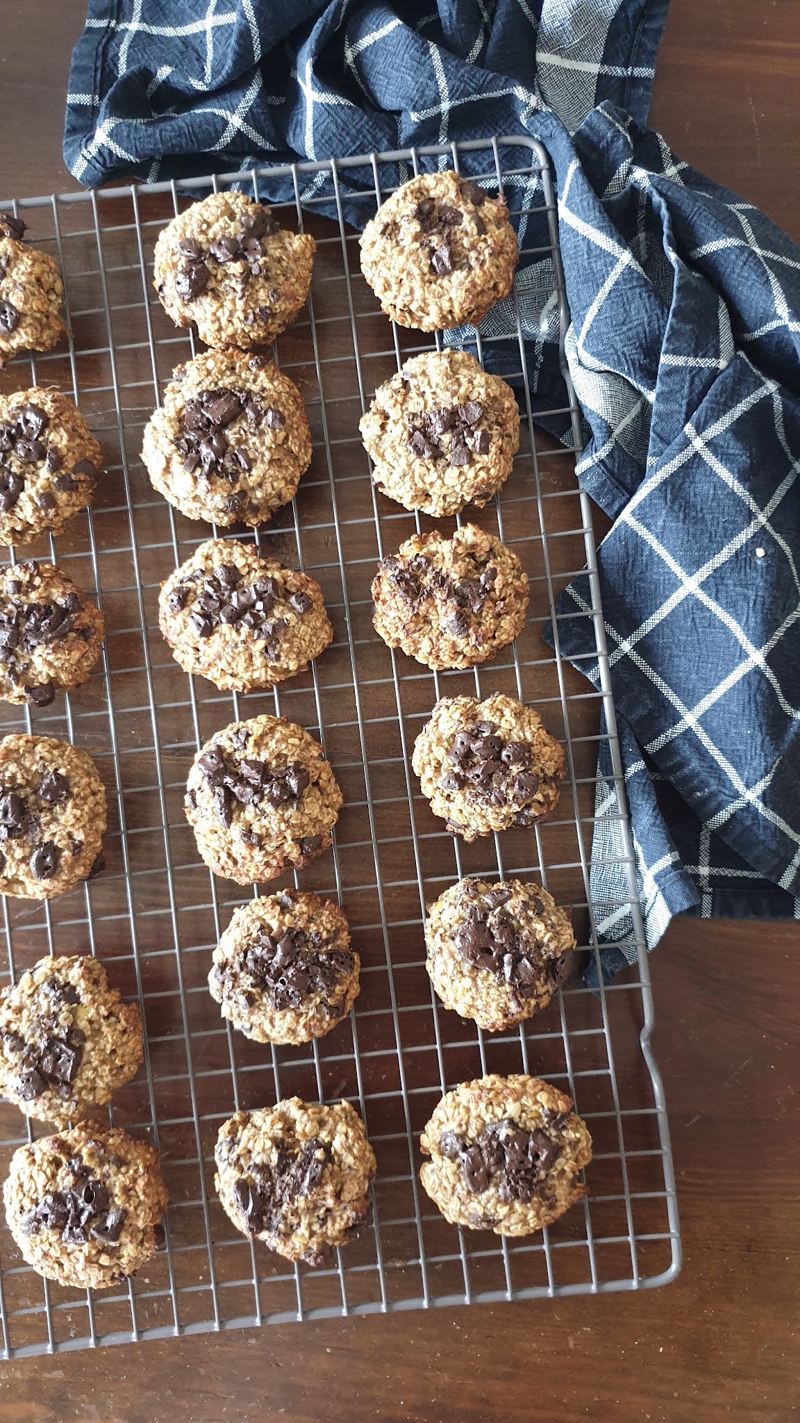 Bolachas de Aveia, Manteiga de Amêndoa e Banana