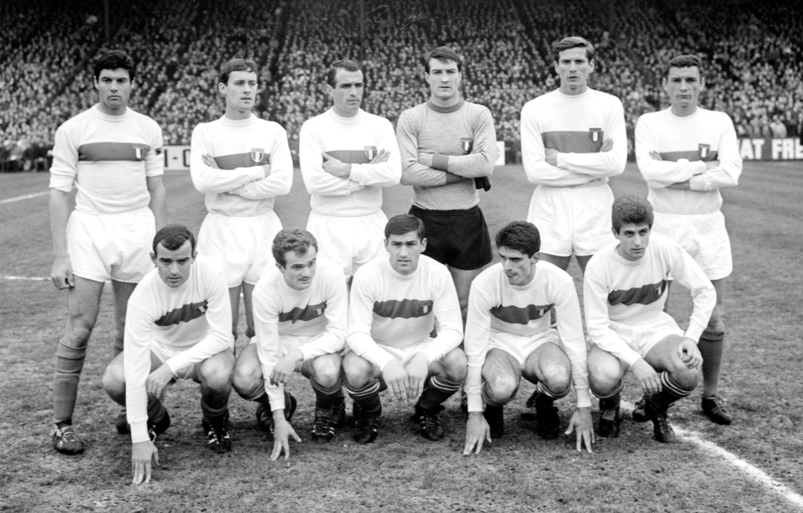 EQUIPOS DE FÚTBOL SELECCIÓN DE ITALIA en la temporada 196566