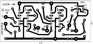 Electronic Combination Lock PCB