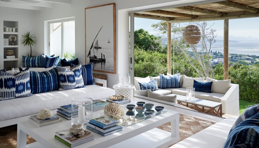 Indigo House in  Plettenberg Bay lagoon, South Africa