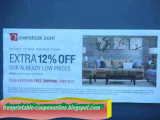 Free Printable Overstock.com Coupons