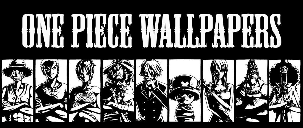 One Piece Wallpaper: Black and White One piece wallpaper