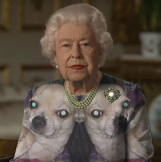 La reina de Inglaterra se pone un traje verde croma e Internet hace su magia. 27 2024