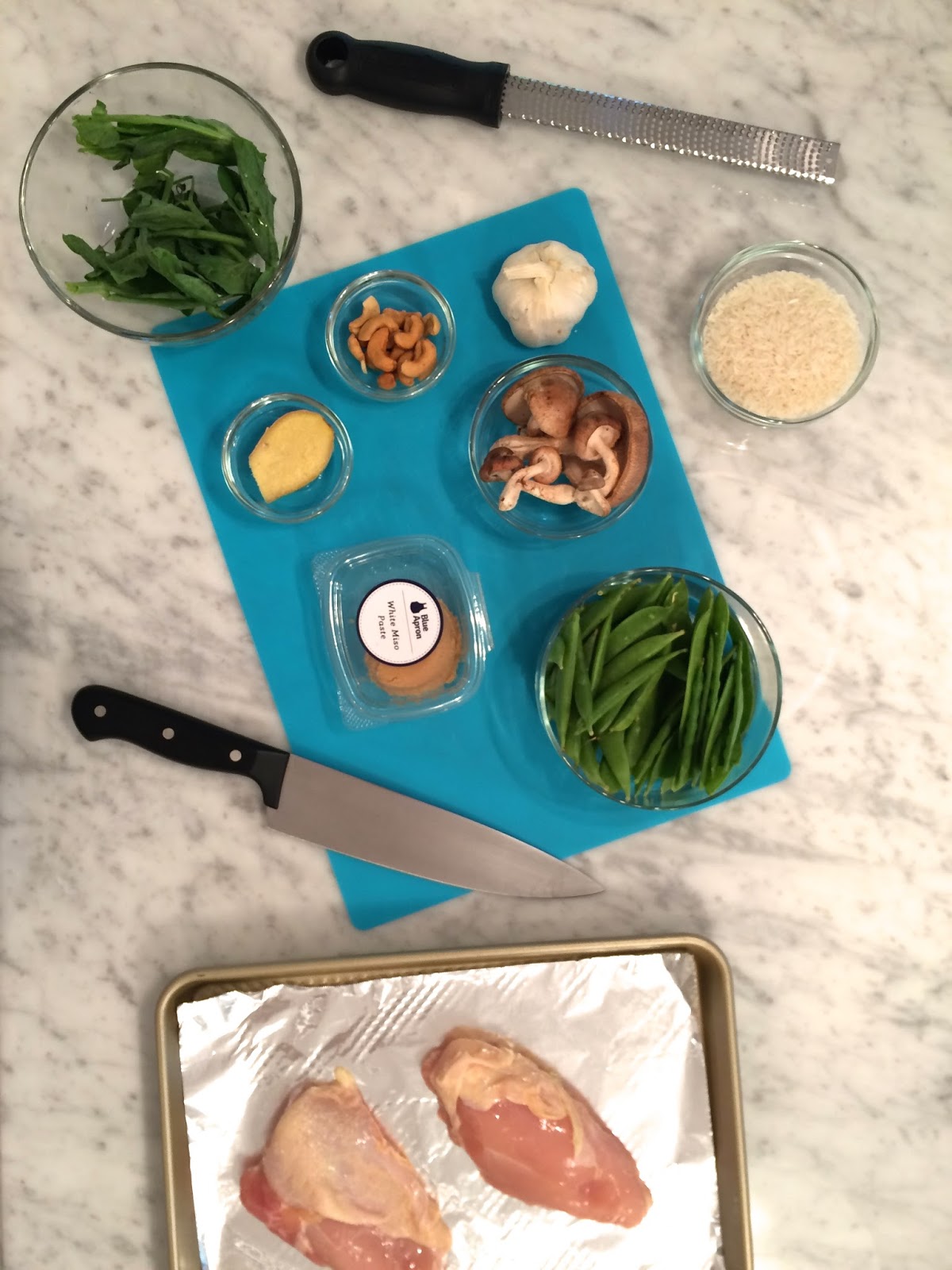 siriously delicious Blue Apron Miso Chicken