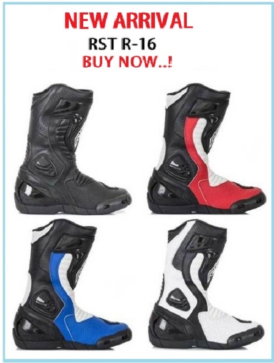 New RST R-16 Motorcycle Sports Boots