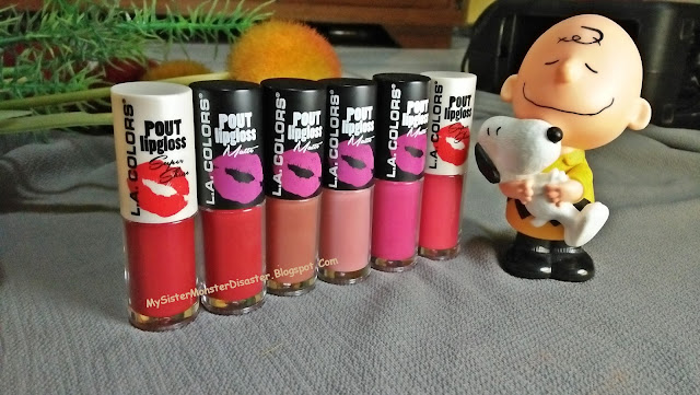 [REVIEW] L.A. Colors Pout Lipgloss Matte  & Super Shine