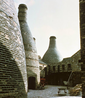 Potteries bottle ovens at Gladstone Pottery Museum, Longton, Stoke-on-Trent