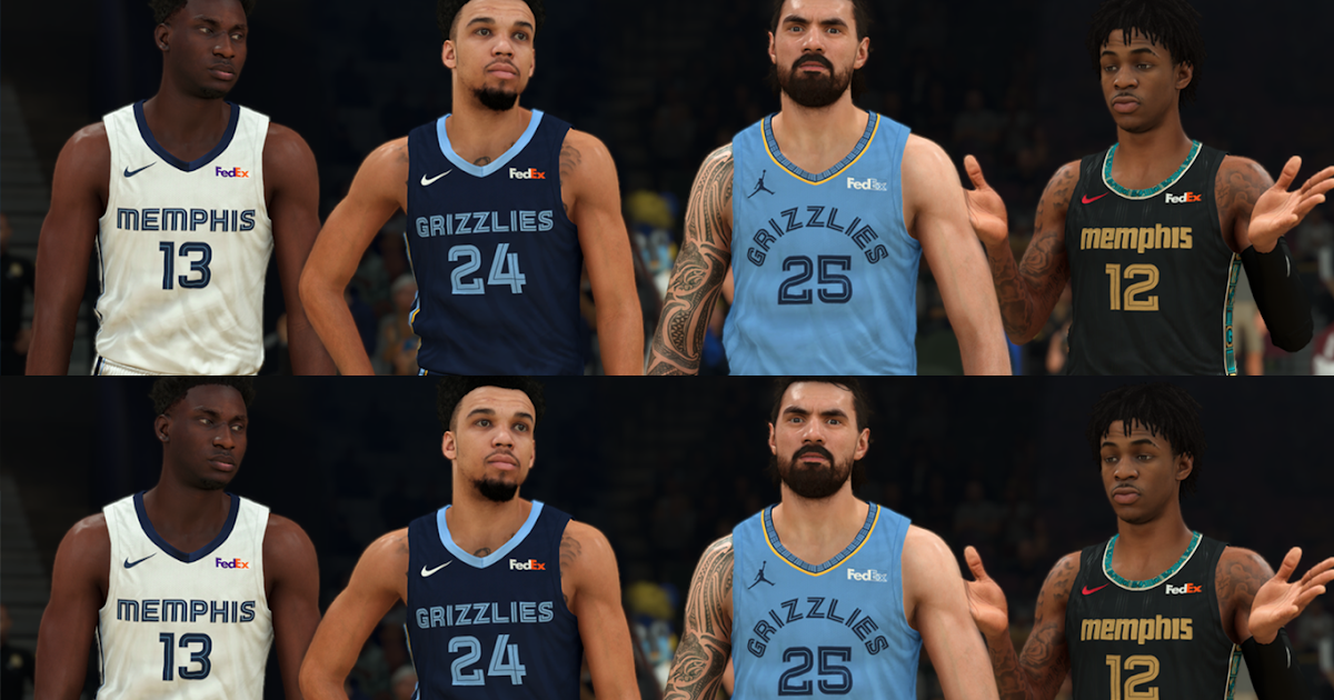 NBA 2K21 Memphis Grizzlies Jersey Released by Pinoy21