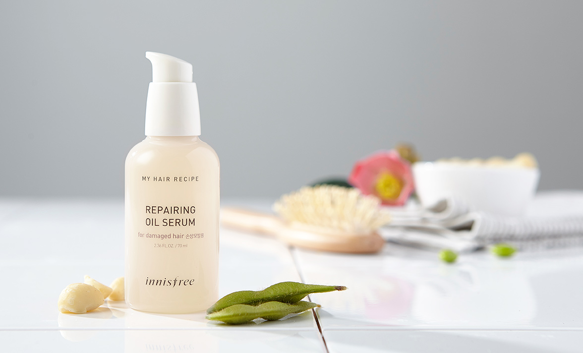 [Innisfree] My Hair recipe Repairing Oil serum for damaged hair